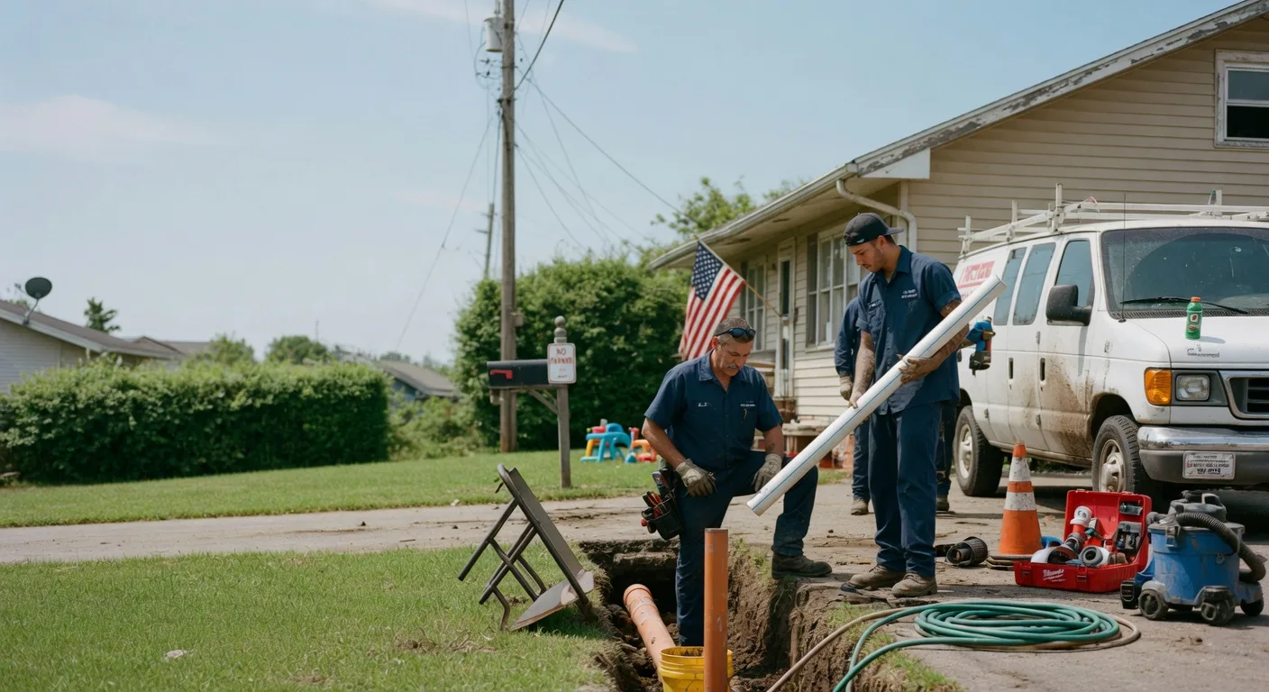 Clogged Drain Repair in Midwest City, OK
